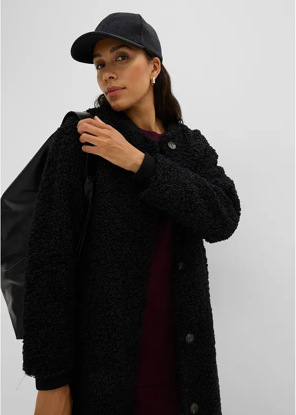 Cappotto teddy, bonprix