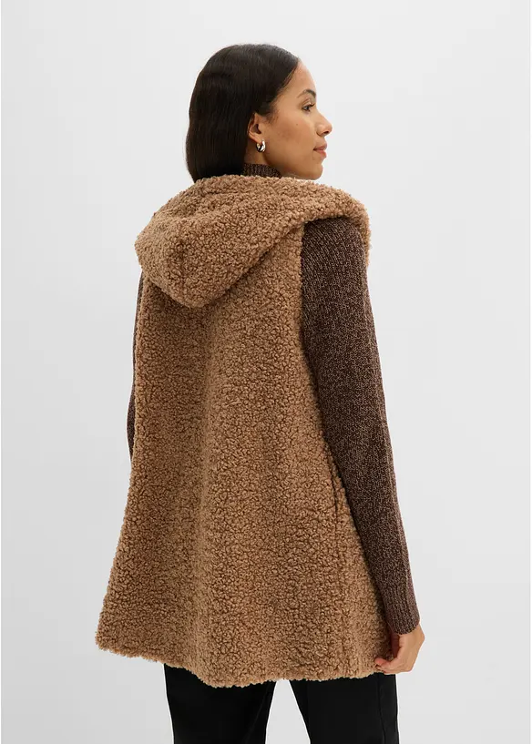 Gilet teddy, bonprix