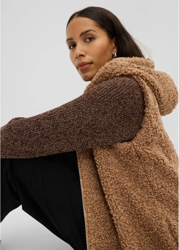 Gilet teddy, bonprix