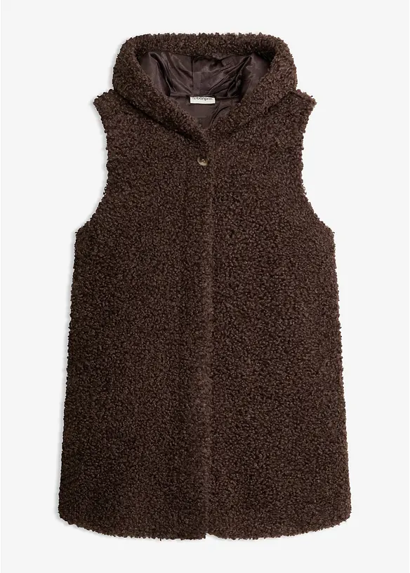 Gilet teddy, bonprix
