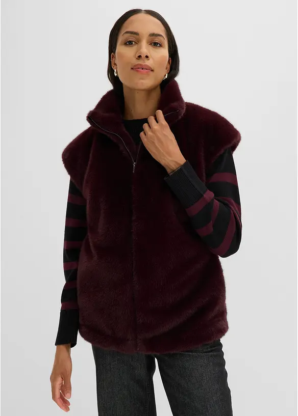 Gilet in pelliccia sintetica, bonprix