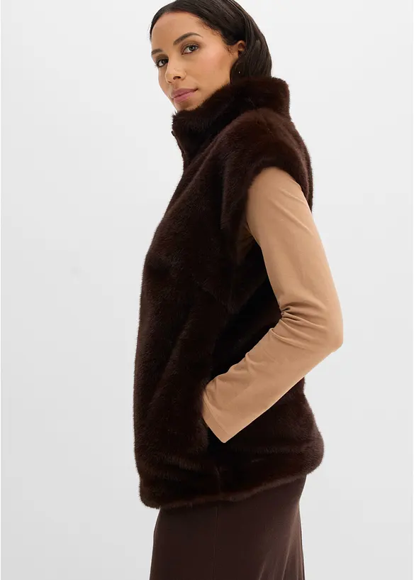 Gilet in pelliccia sintetica, bonprix