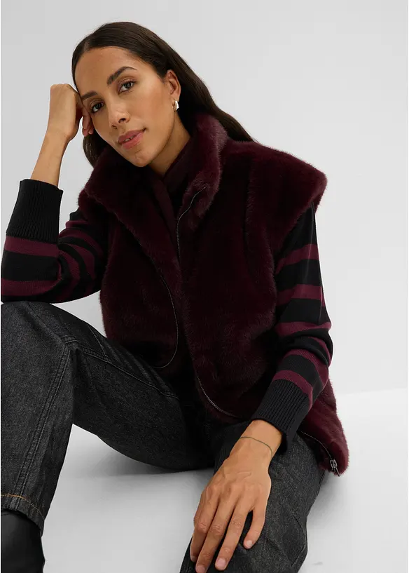 Gilet in pelliccia sintetica, bonprix