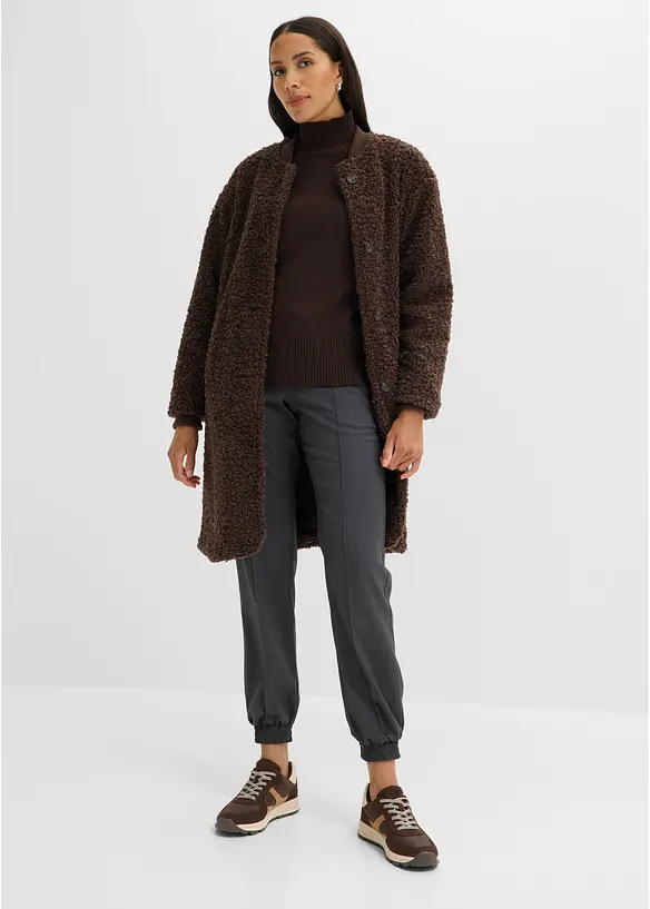 Cappotto teddy, bonprix