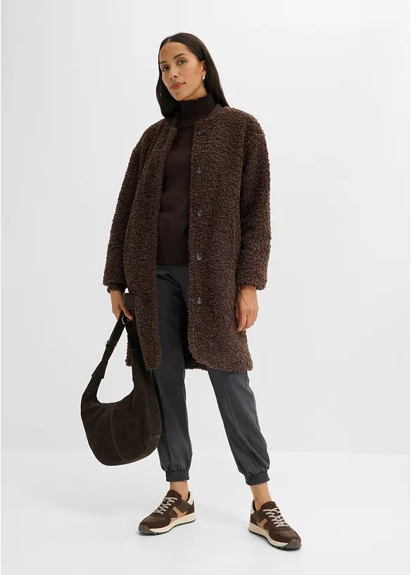 Cappotto teddy, bonprix