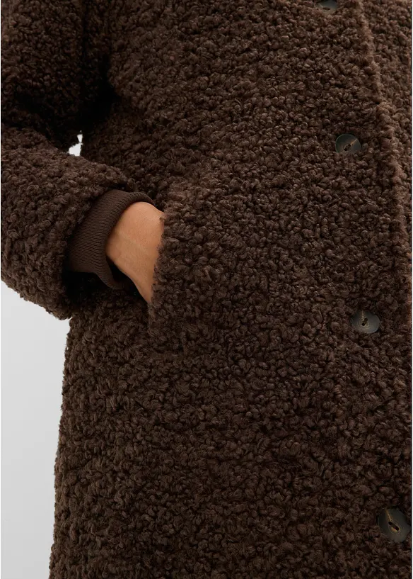 Cappotto teddy, bonprix