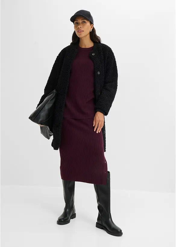 Cappotto teddy, bonprix