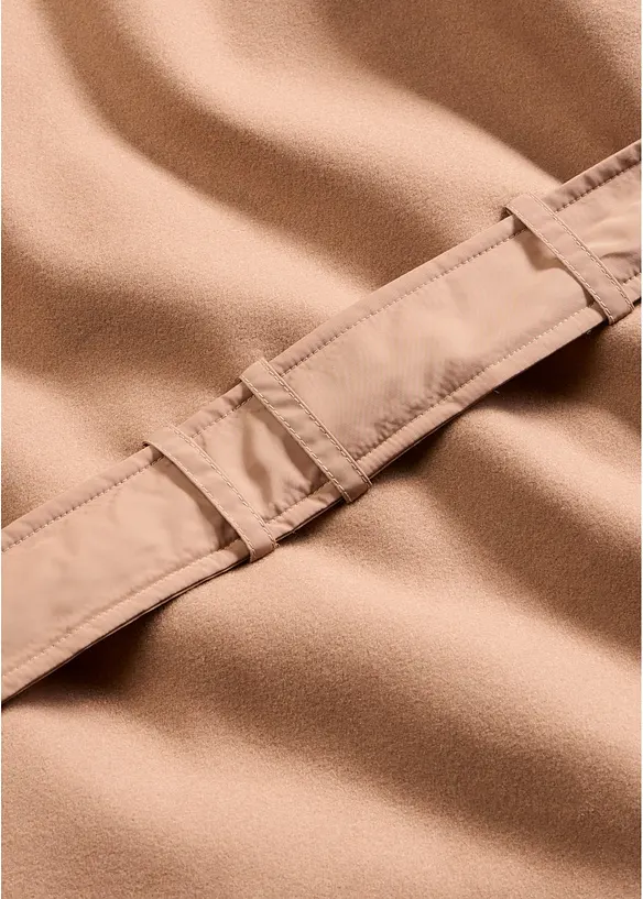 Giacca trapuntata leggera con materiali misti, bonprix