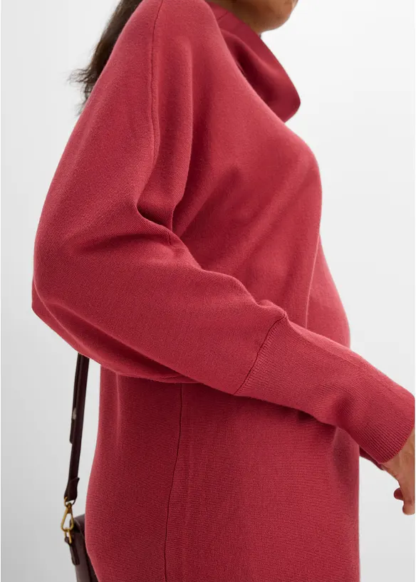 Maglione a collo alto in misto viscosa, bonprix