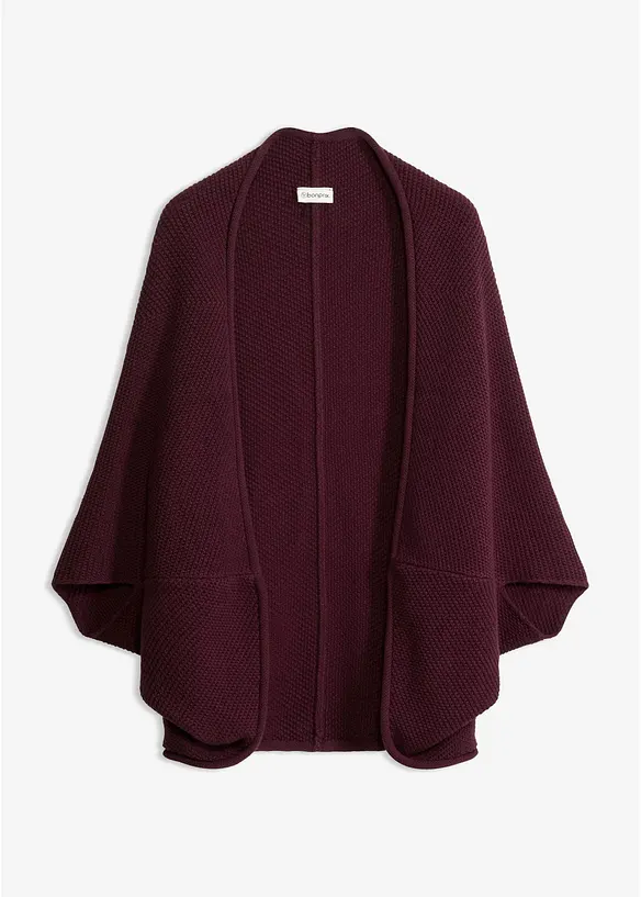 Cardigan stile poncho, bonprix