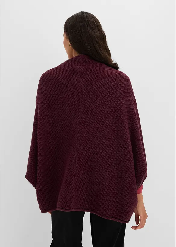 Cardigan stile poncho, bonprix