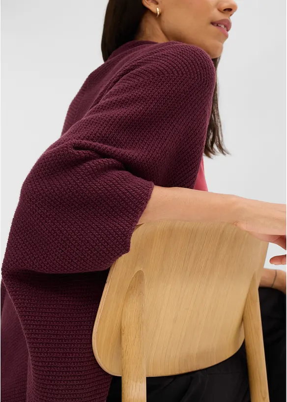 Cardigan stile poncho, bonprix
