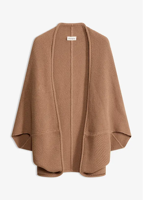 Cardigan stile poncho, bonprix