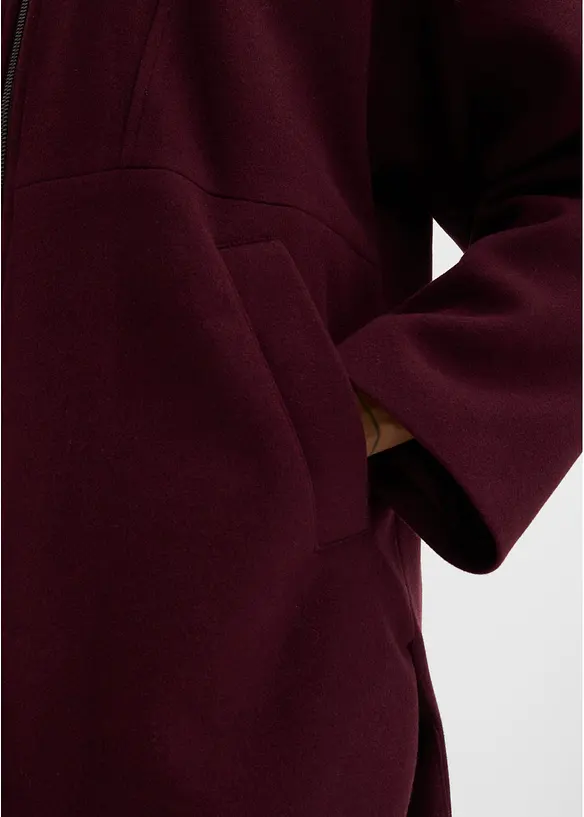 Giacca da mezza stagione, simil lana, bonprix