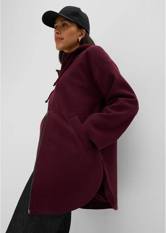 Giacca da mezza stagione, simil lana, bonprix