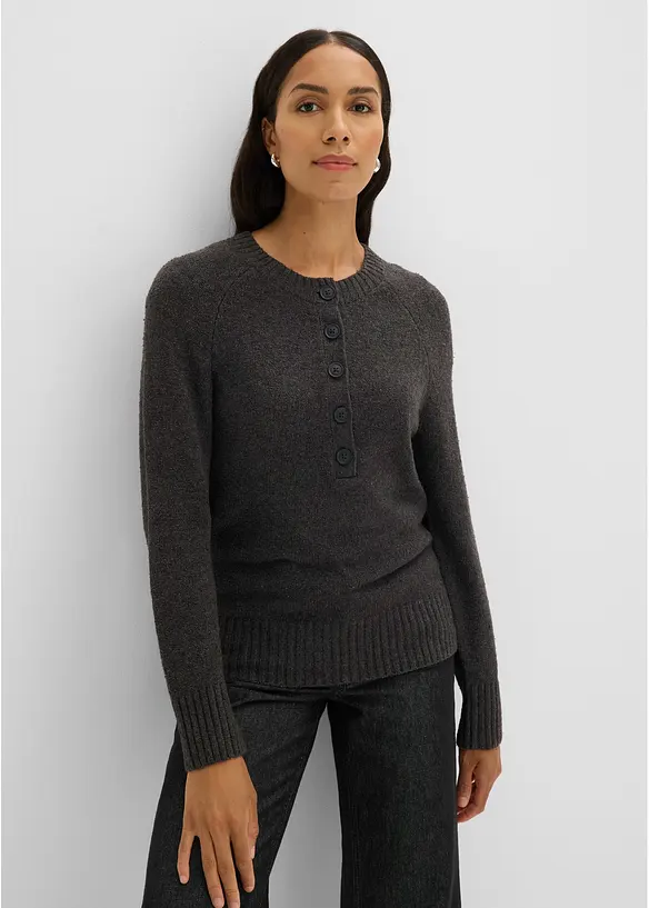 Maglione in misto cotone, bonprix