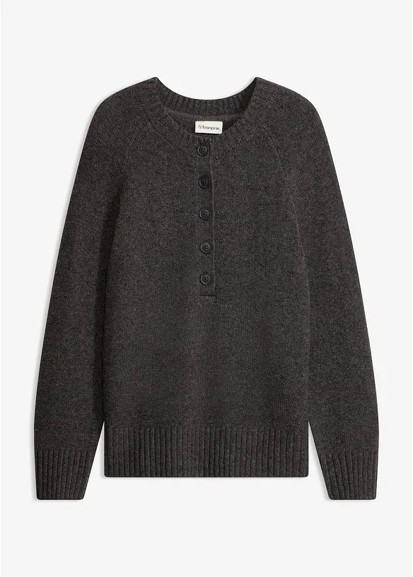Maglione in misto cotone, bonprix