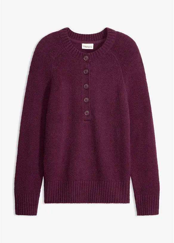 Maglione in misto cotone, bonprix
