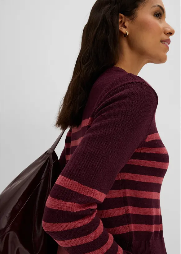 Cardigan corto in misto cotone, bonprix