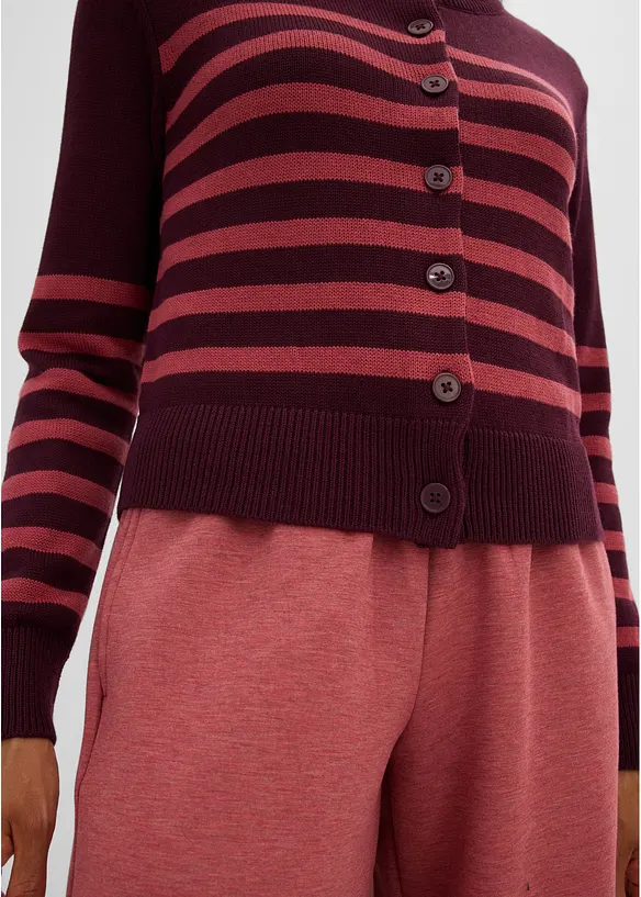 Cardigan corto in misto cotone, bonprix