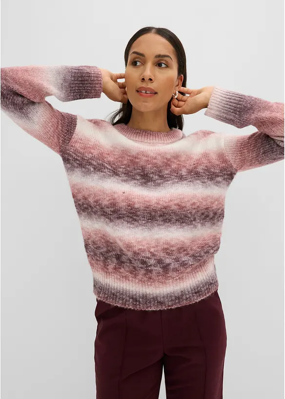 Maglione con percentuale di lana, bonprix