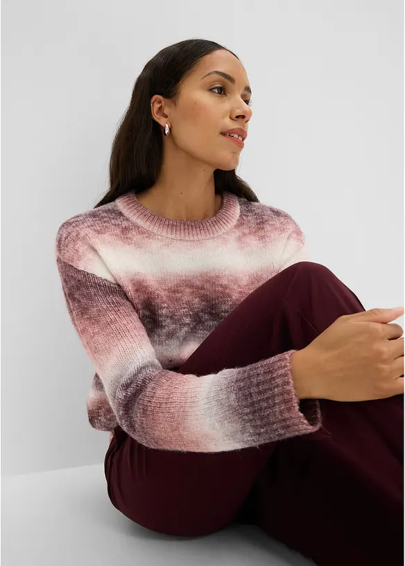 Maglione con percentuale di lana, bonprix