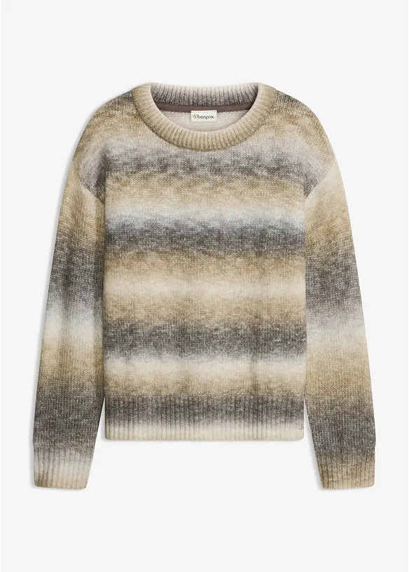 Maglione con percentuale di lana, bonprix