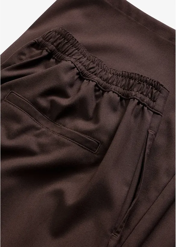 Pantaloni a palazzo in misto viscosa, bonprix