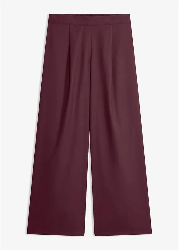 Pantaloni a palazzo in misto viscosa, bonprix