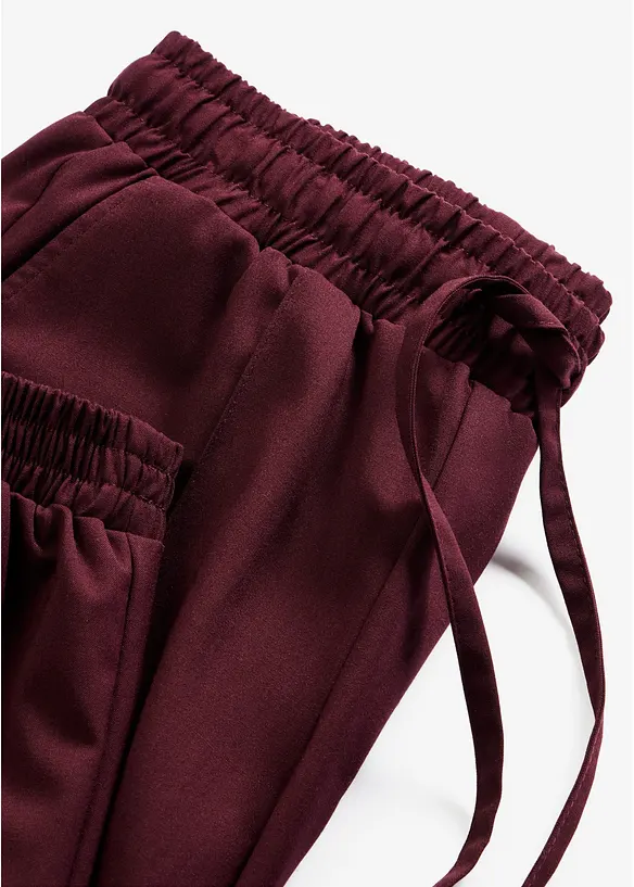 Pantaloni jogger in misto viscosa, bonprix