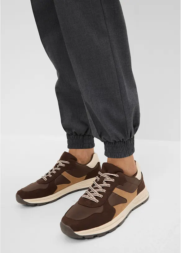 Pantaloni jogger in misto viscosa, bonprix