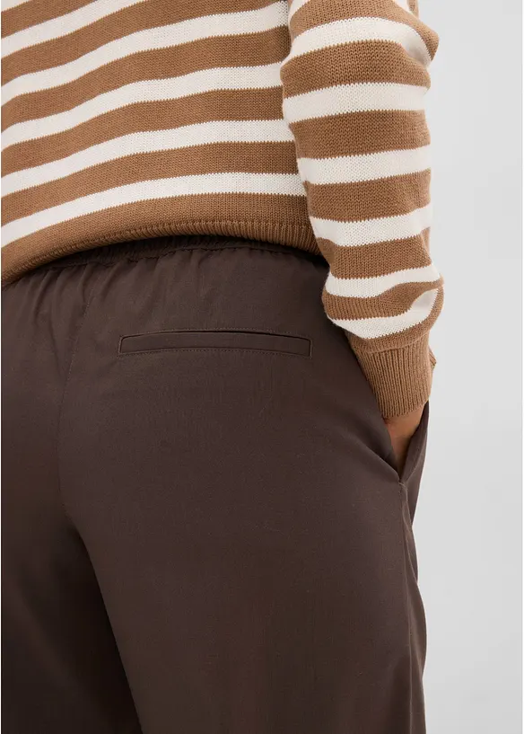 Pantaloni a palazzo in misto viscosa, bonprix