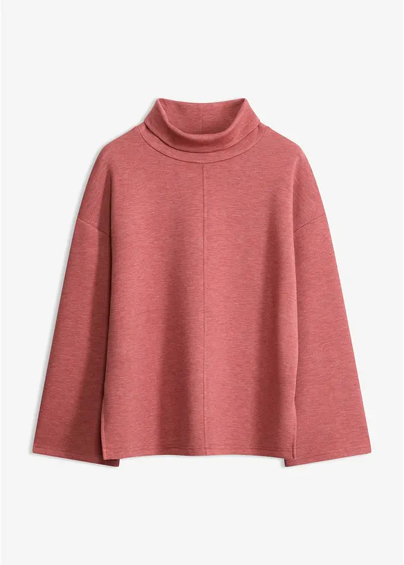 Felpa in tessuto effetto neoprene, bonprix