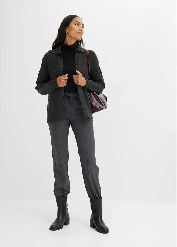Cardigan in misto viscosa, bonprix