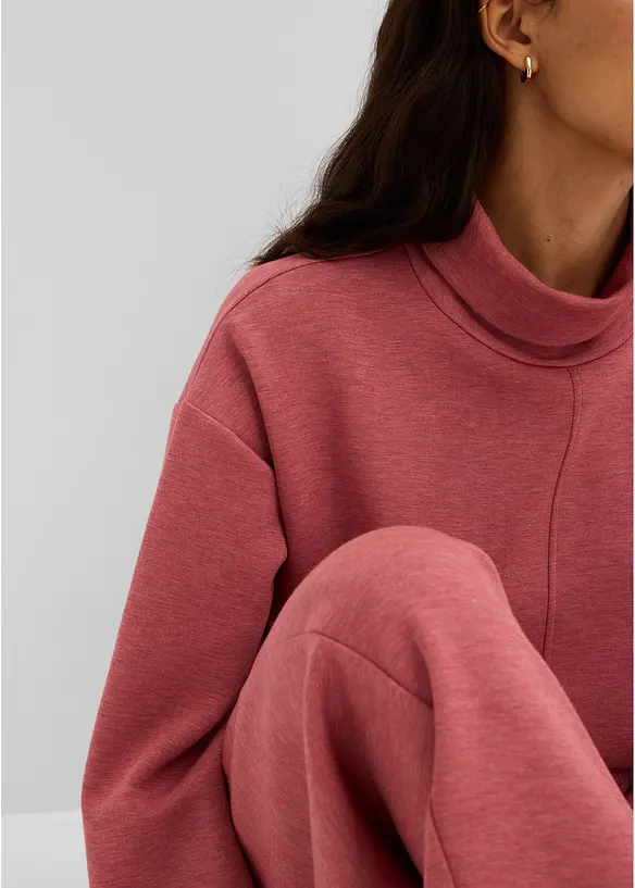 Felpa in tessuto effetto neoprene, bonprix