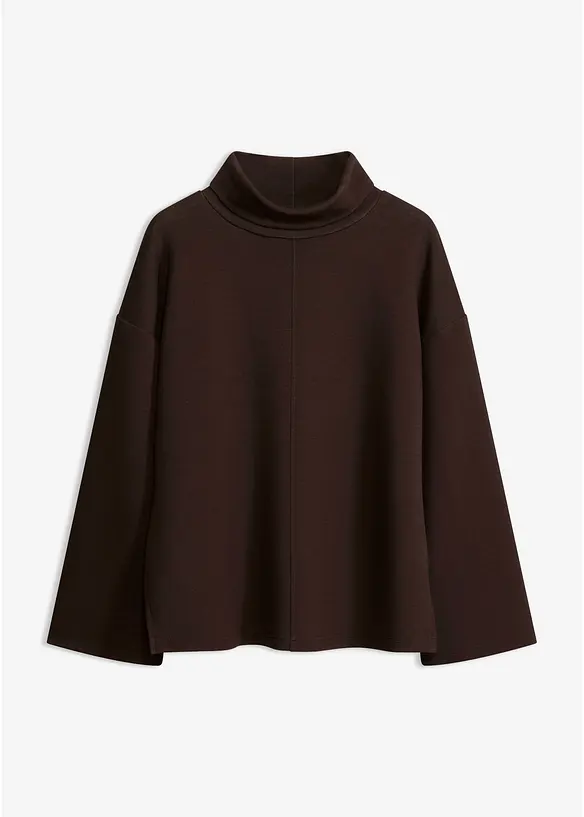 Felpa in tessuto effetto neoprene, bonprix