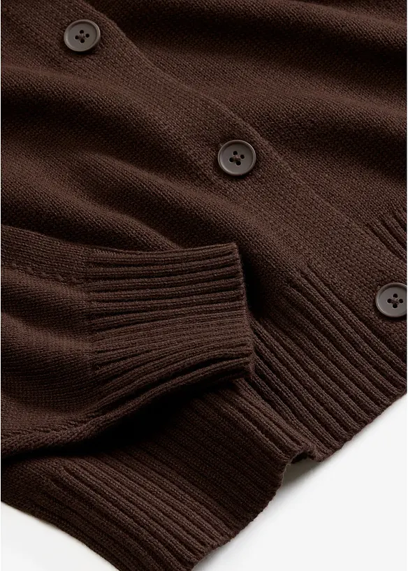 Cardigan corto in misto cotone, bonprix