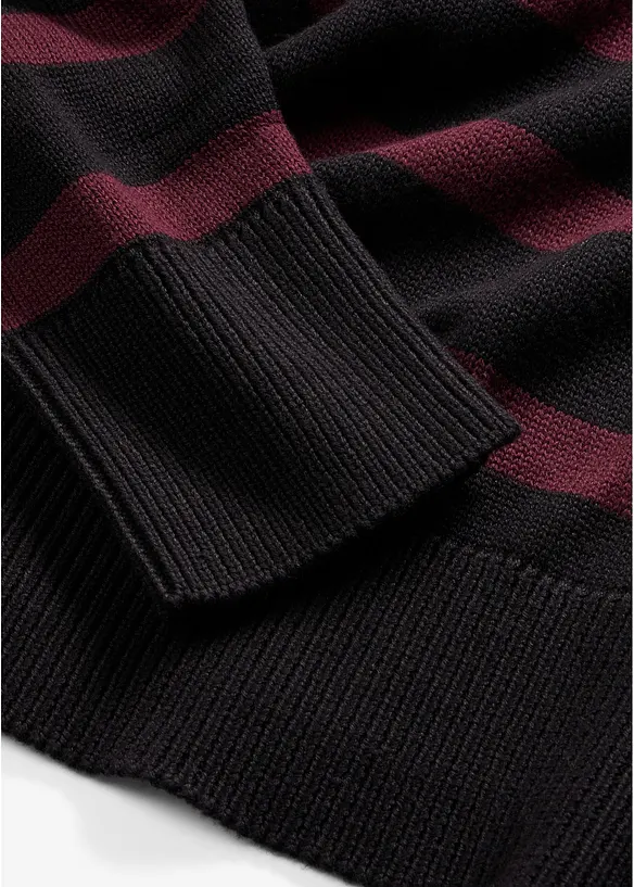 Maglione oversize in misto cotone, bonprix