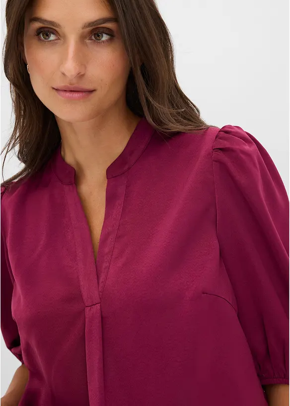Tunica in satin fluido, bonprix