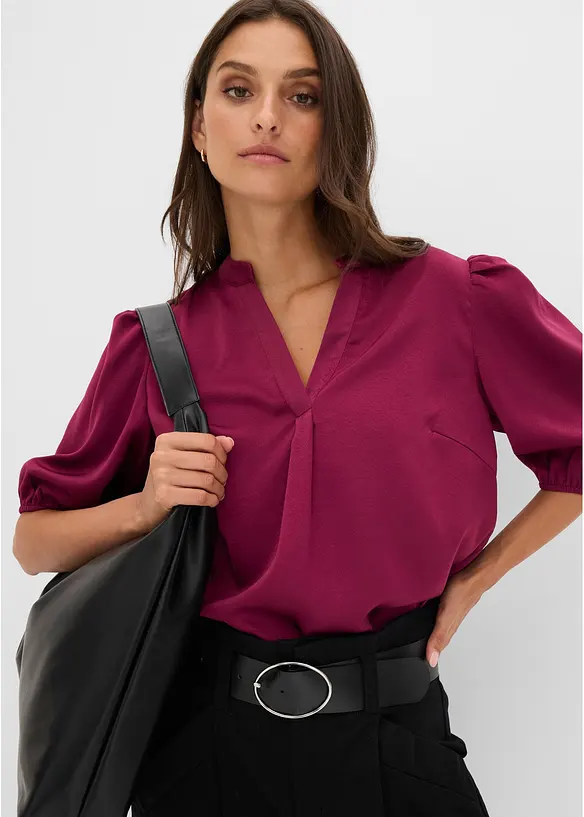 Tunica in satin fluido, bonprix