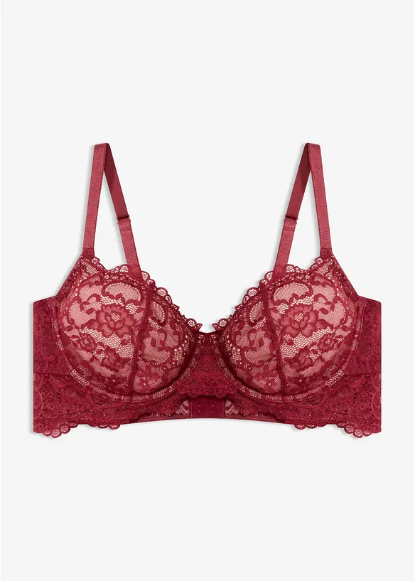 Reggiseno con ferretto in pizzo raffinato, bonprix
