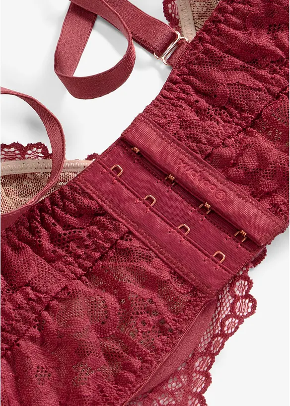 Reggiseno con ferretto in pizzo raffinato, bonprix