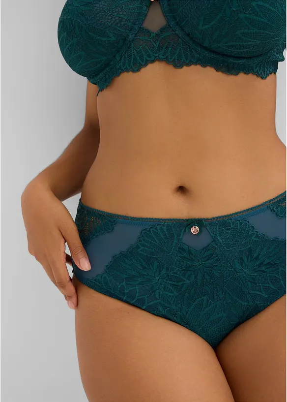Slip alto con pizzo delicato, bonprix