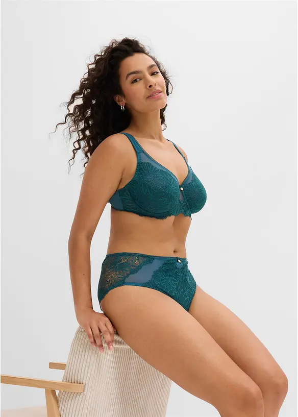 Slip alto con pizzo delicato, bonprix
