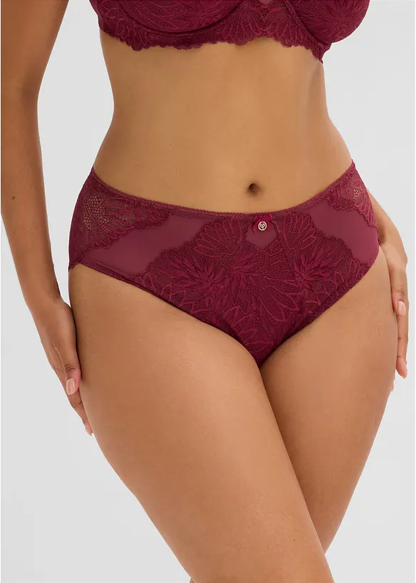 Slip alto con pizzo delicato, bonprix