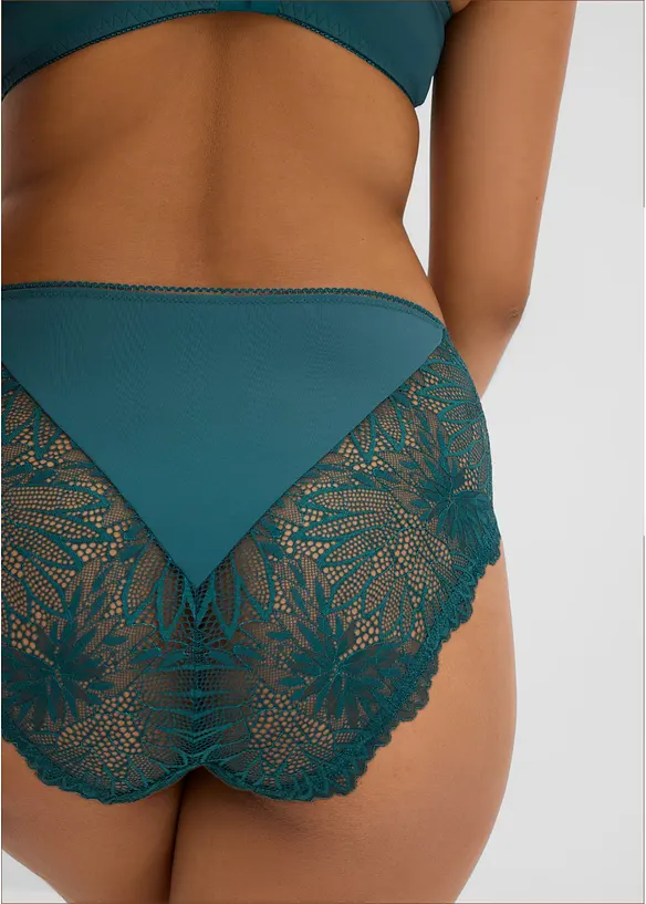 Slip alto con pizzo delicato, bonprix