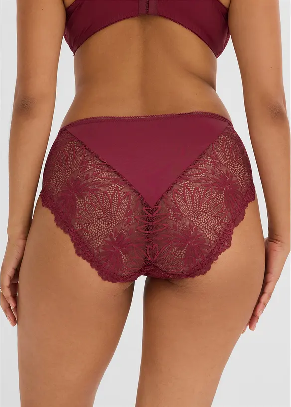 Slip alto con pizzo delicato, bonprix