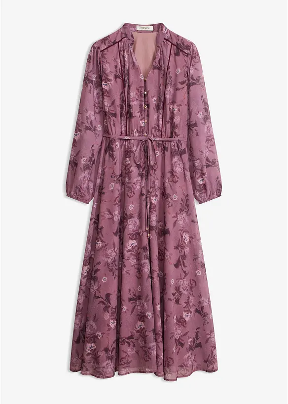 Abito midi di chiffon, bonprix