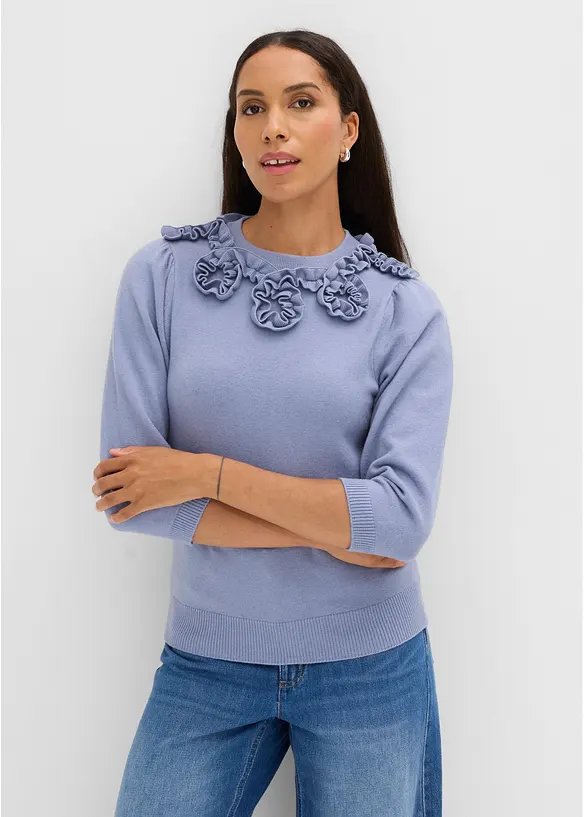 Maglione con maniche a sbuffo, bonprix