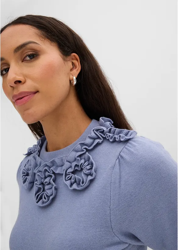 Maglione con maniche a sbuffo, bonprix